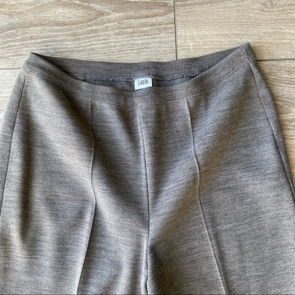 Lucia German Vintage Ponte Knit Slim Pants - Picture 2 of 12